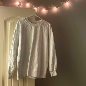 White Lululemon sweater